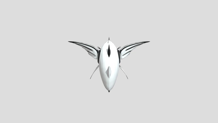 futuristic armored vehicle 3D Model