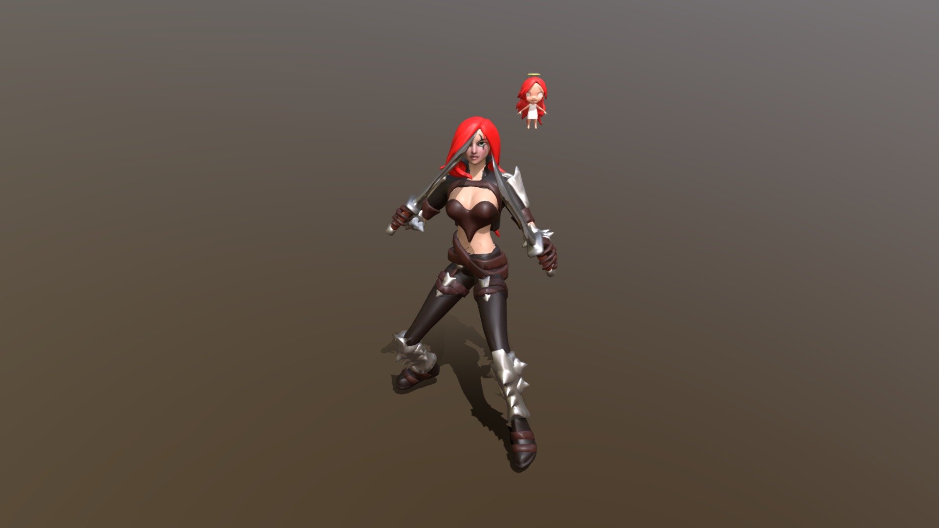 Custom Katarina - League of Legends 3D model