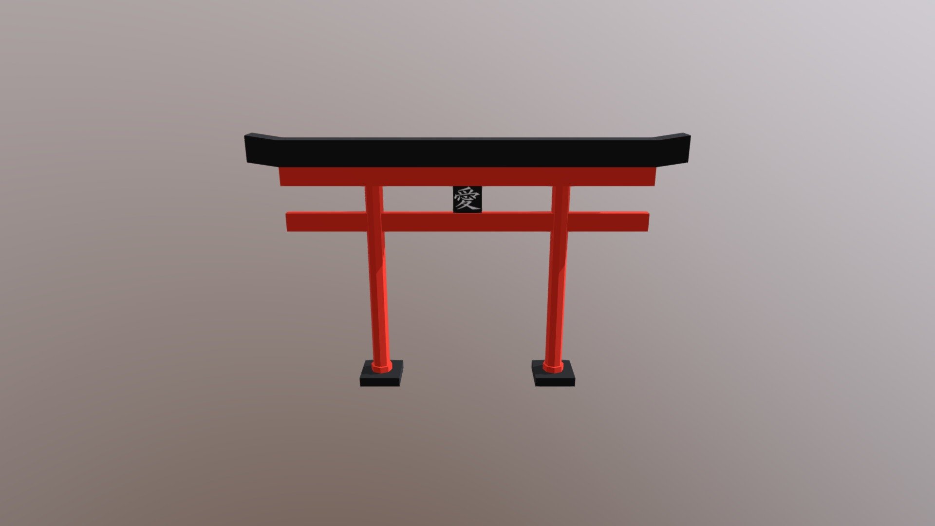 Japanese Archway - 3D model by matthewnixon [d3d6040] - Sketchfab