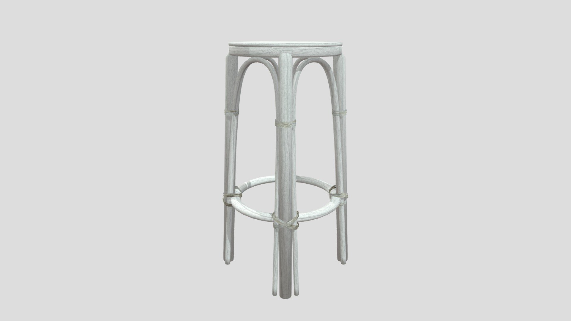 Wooden stool