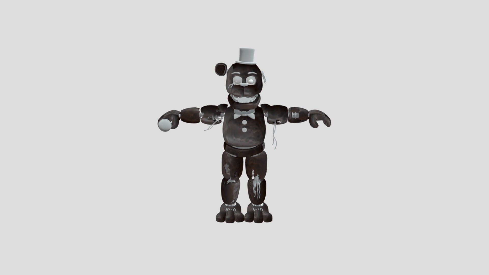 Withered_ Golden_ Freddy - Download Free 3D model by AndyBy2002 ...