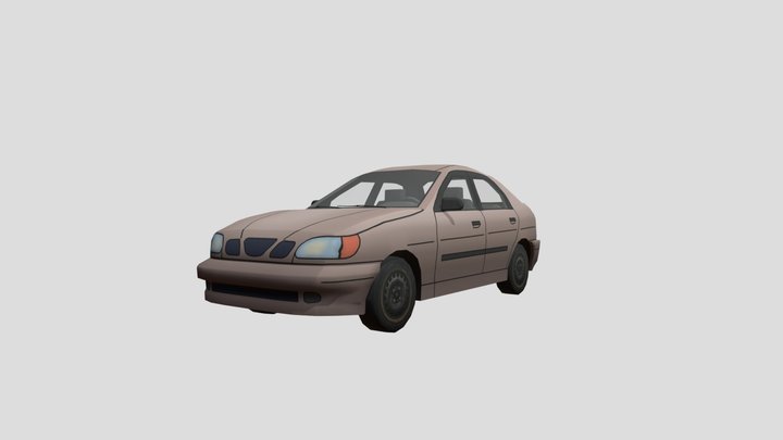Daewoo Lanos (low-poly)