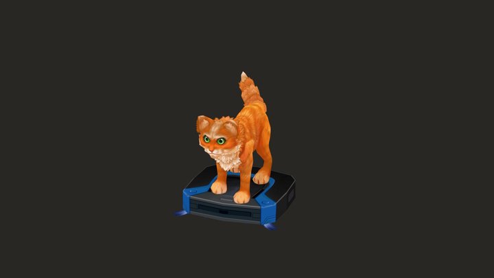Cat Anim 3D Model