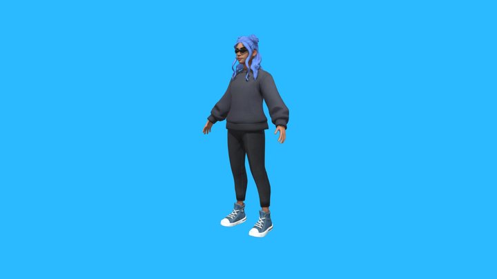 Cool Bish 3D Model
