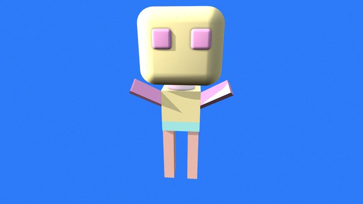 tong character_obj 2 3D Model