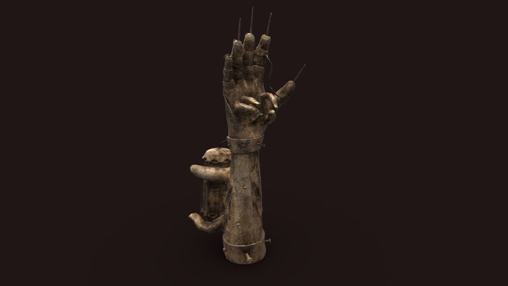 Mutated Glove 3D Model