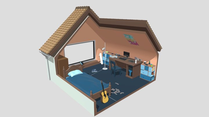 My Bedroom 3D Model
