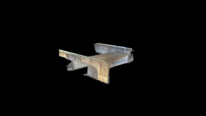 コンクリート構造物(ボックスカルバート) 3D Model