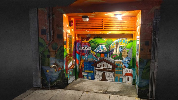 San Francisco Mural Collection - Mural 4 – Modello 3D gratuito STL