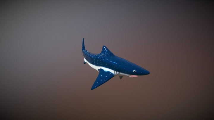 Metal Shark 3D Model