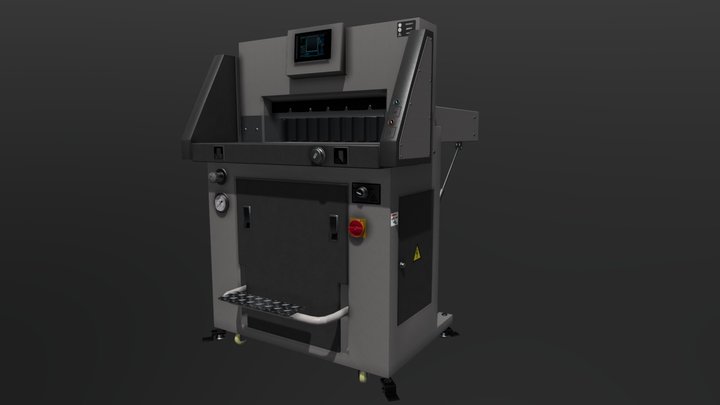 Industrial Shear 3D Model