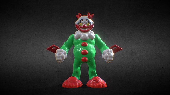 Cleaver : Killer Clown 3D Model