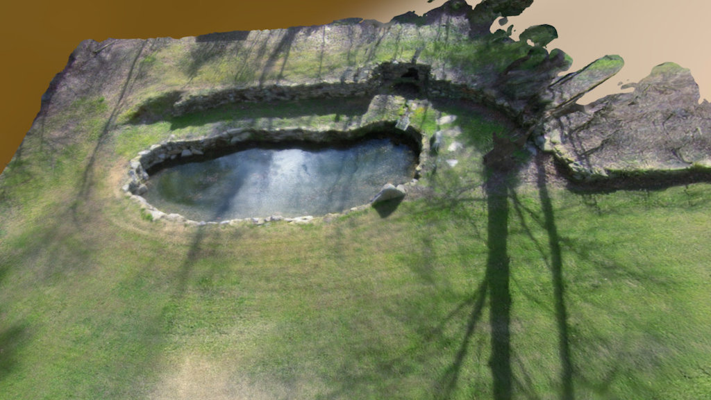 Ebenezer Chapel Pond 3D model by Jeff Goodin Alpha & Omega Group