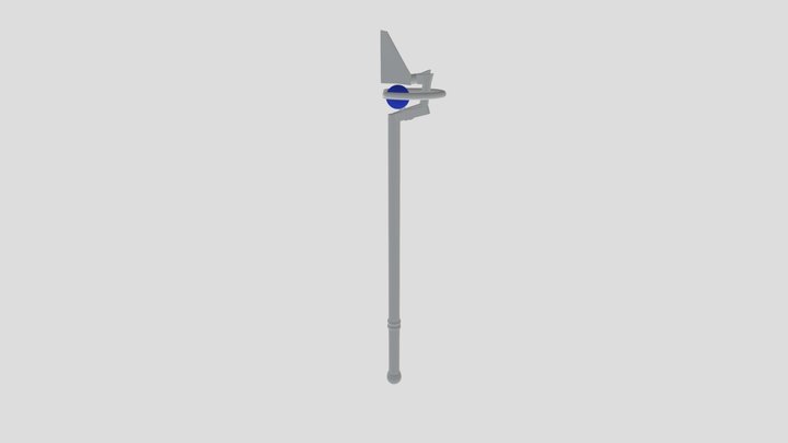 Rudeus Staff 3D Model