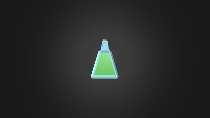 Flask 3D Model