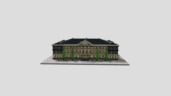 City Hall Schematic 3D Model