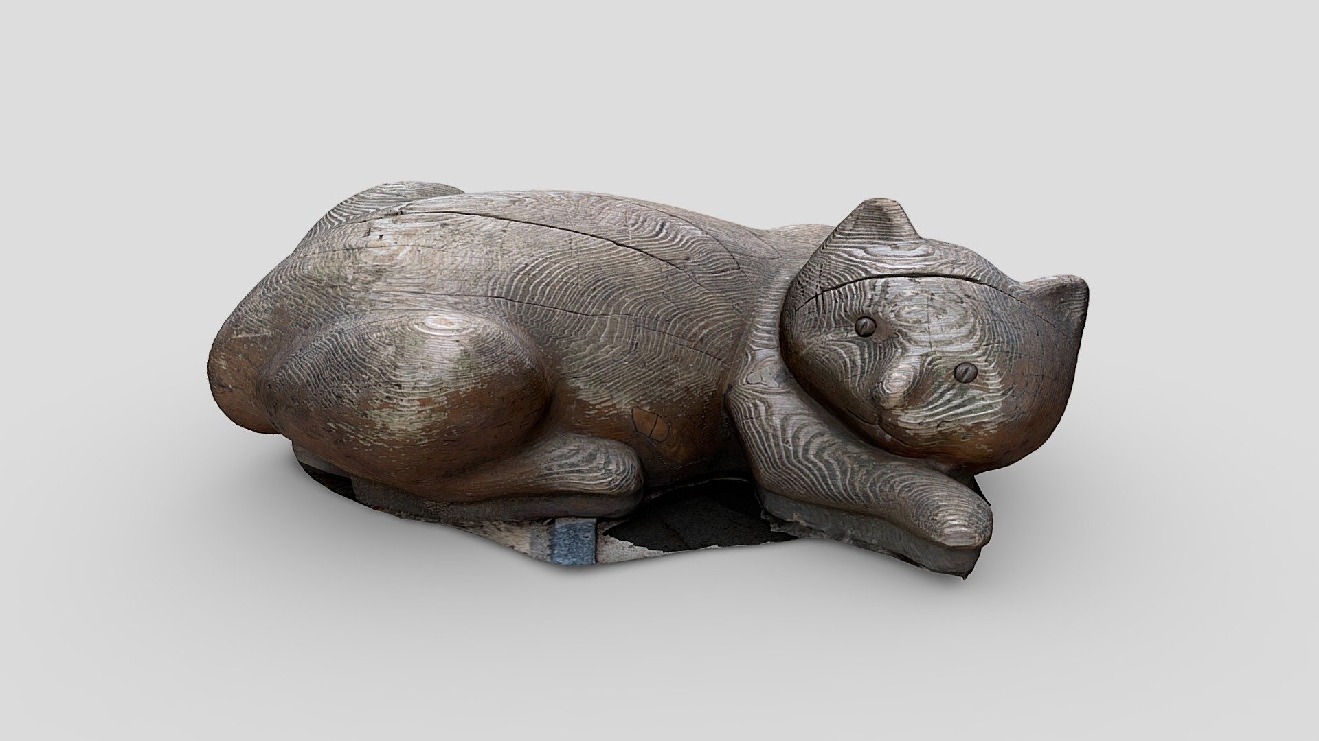 Cat statue