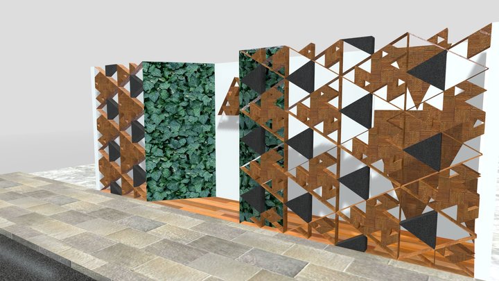Proyecto - Fachada - Modelos Avanzado 3D Model