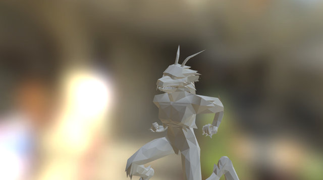 Jar-Gual Dragoon Hybrid Thriller Part 4 3D Model