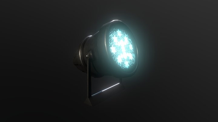 Stage Light 3D Model