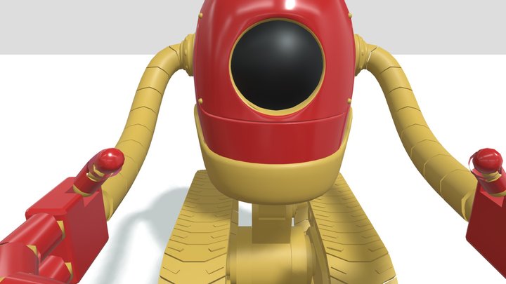 Robotsito uwu 3D Model