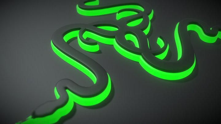 razer logo 3D Model