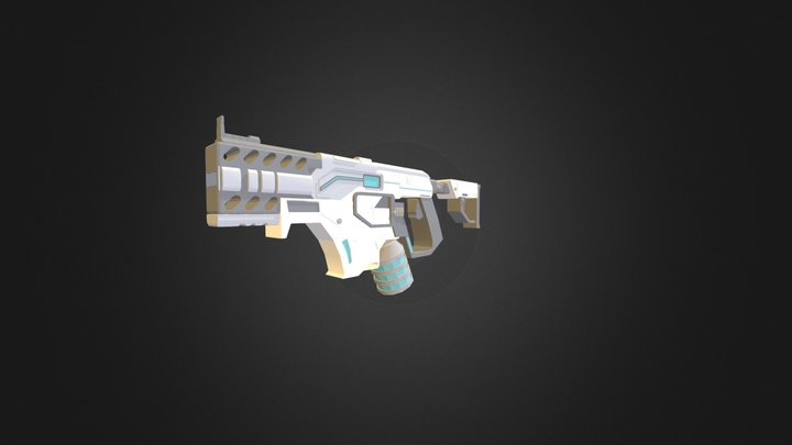 Scifi Weapon | Gun 3D Model
