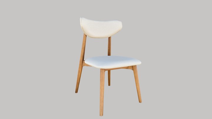 2361 - CADEIRA HAVANA ESTOFADA 022 018-PINHAO 3D Model