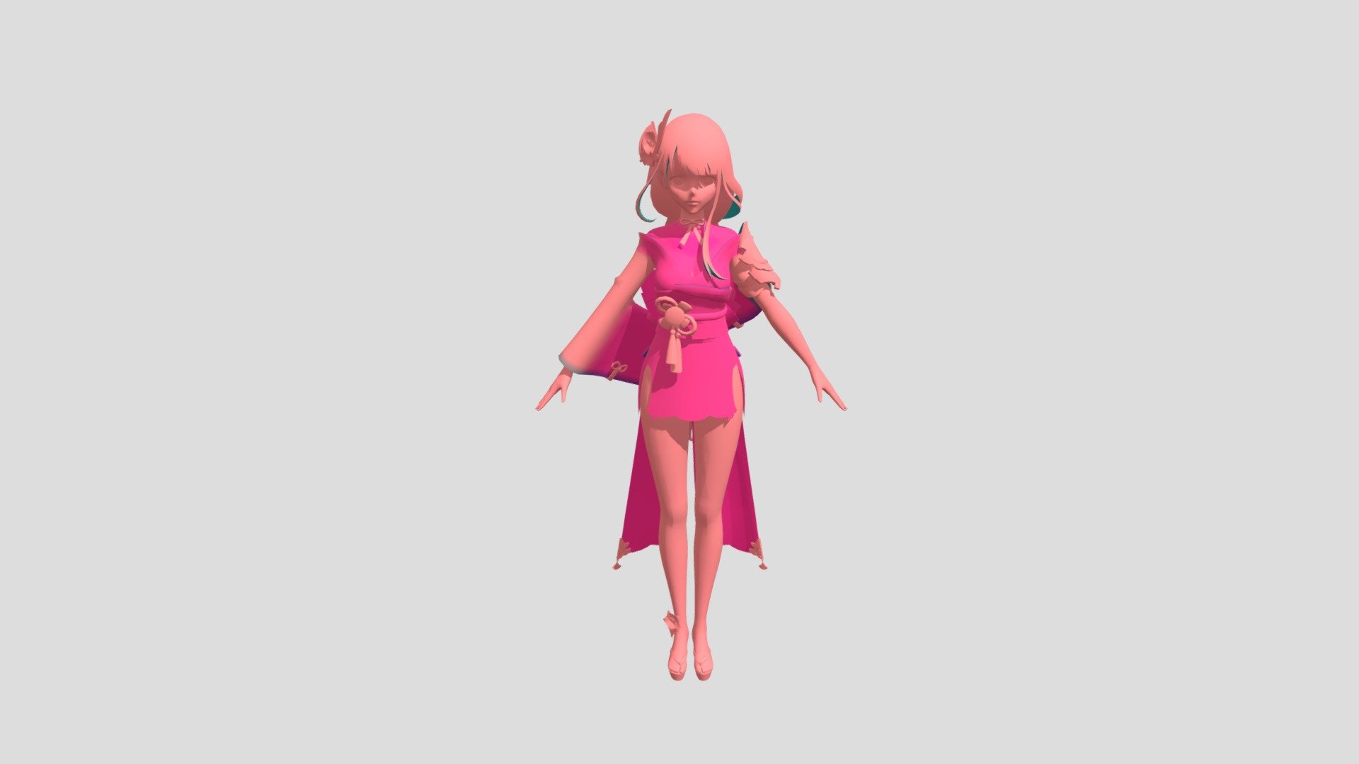 Raiden Shogun - Download Free 3D model by sirlene.lima [d3e3e98 ...