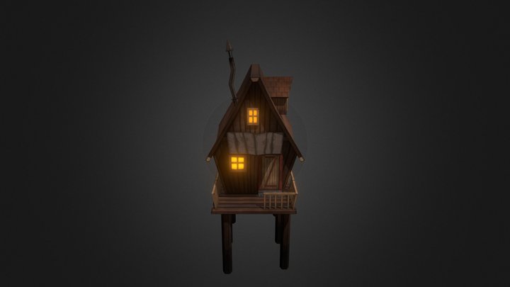 PRO Witch House 3D Model