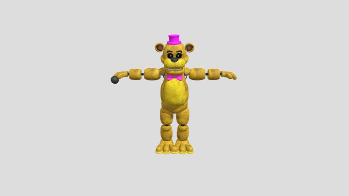 Fredbear-fnaf 3D Model