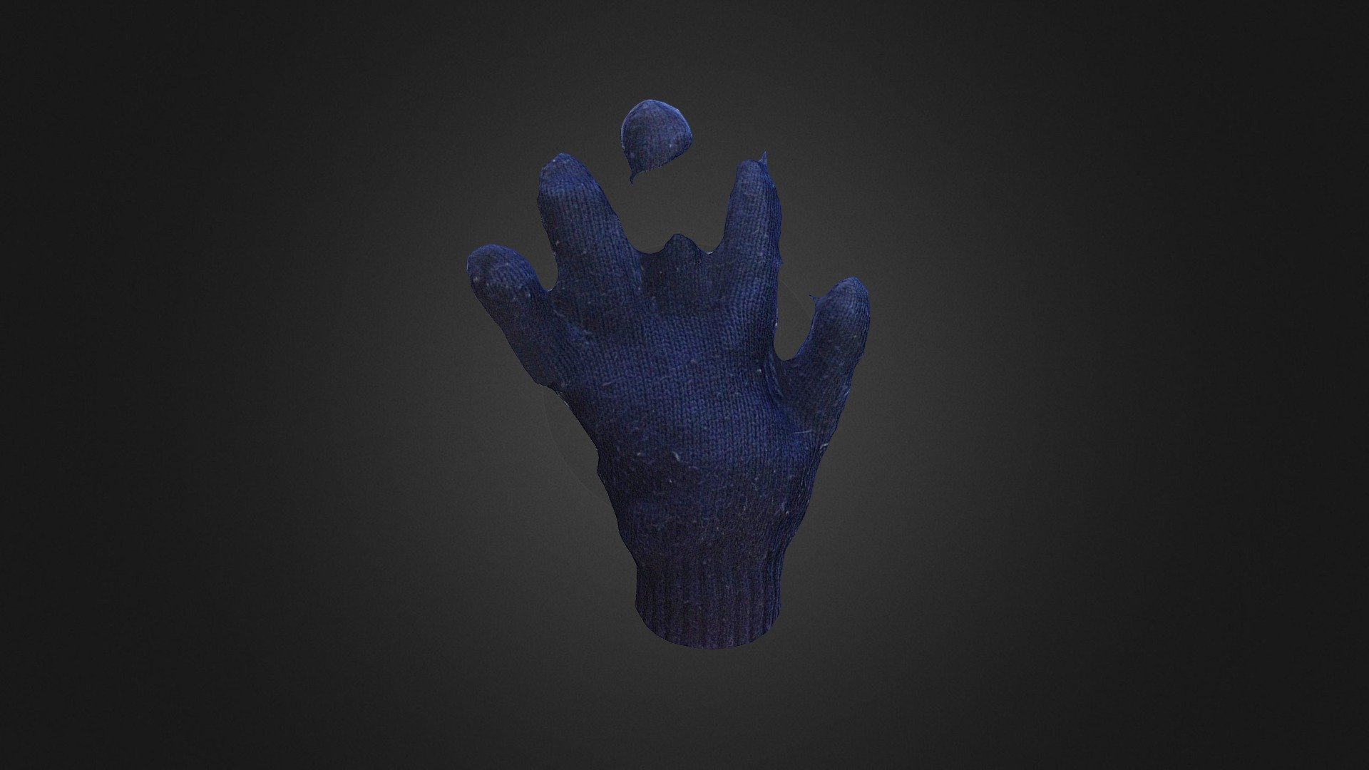 Blue Glove #3DST28