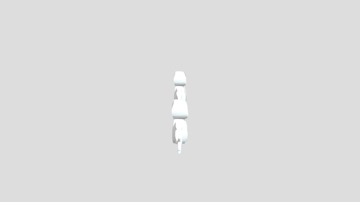 fun capuchin horror 3D Model