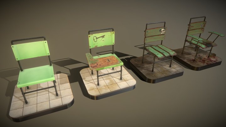 Chair Collection - Visual Storytelling – Modelo 3D gratuito STL