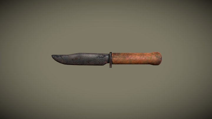 Knife 3D Model