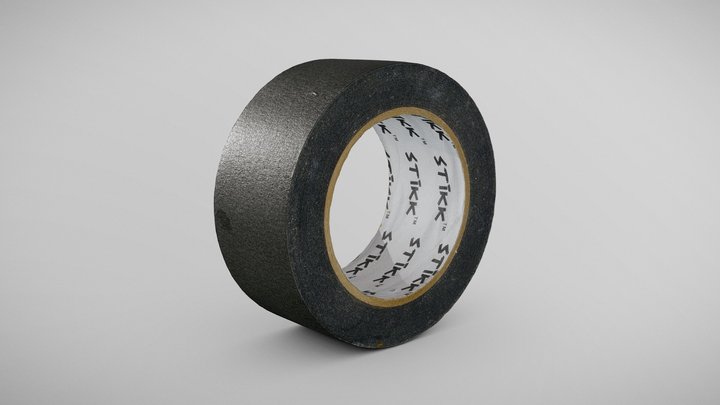 Black Painters Tape – Modello 3D gratuito STL