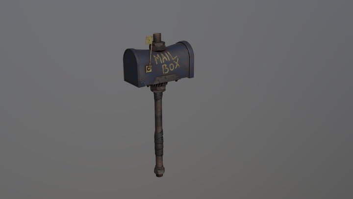 Mailbox Hammer 3D Model