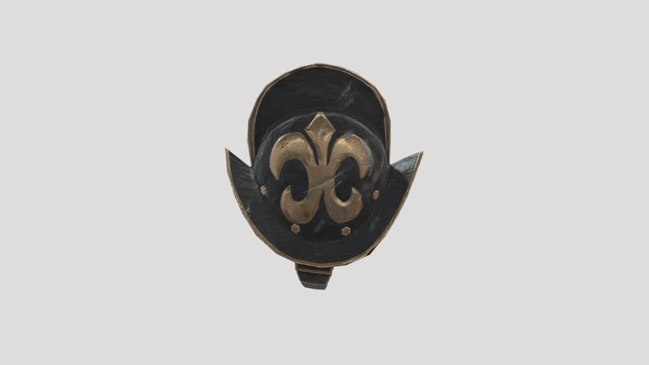 Old Helmet 3D Model