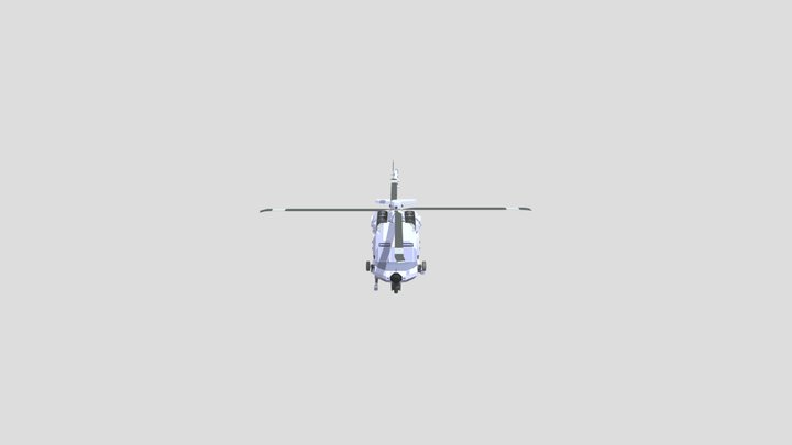 Artic Blackhawk 3D Model