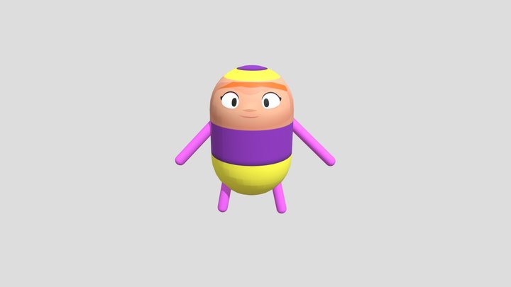 Egg Bea mоdel 3D Model