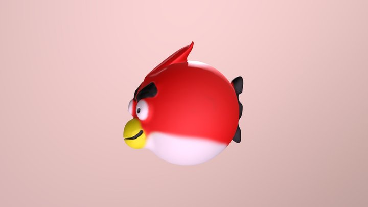 Angry Birds 3D Model