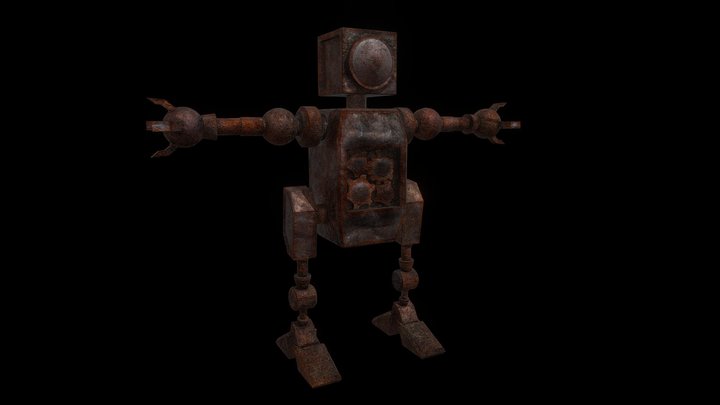 Gearlix Factory Worker 3D Model