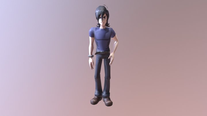 Lance (Cartoon Network Universe Fusion Fall) 3D Model