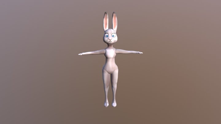 Copy Of Kaninchen Klar 3D Model