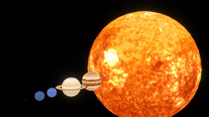 Solar System 3D Model