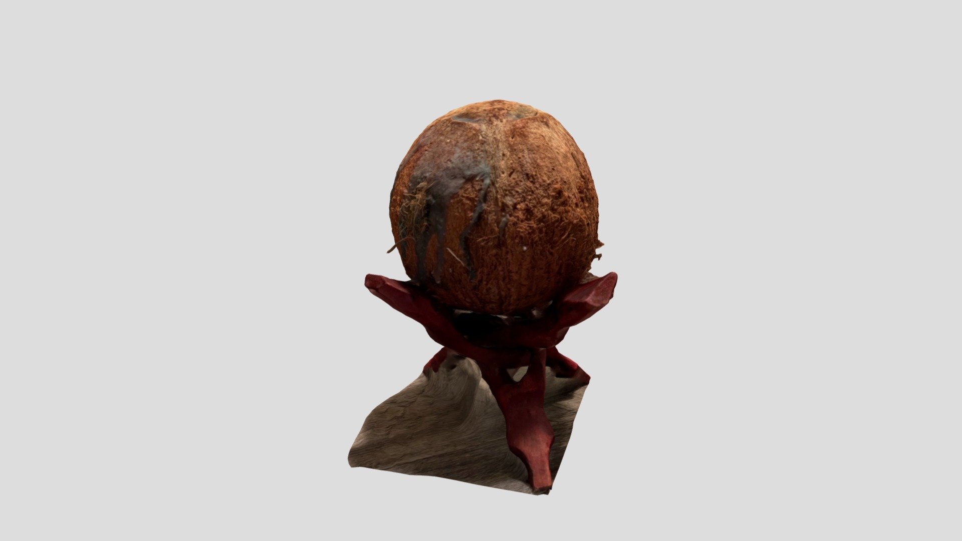 Empty coconut prayer Alter - Download Free 3D model by cryptoisaac