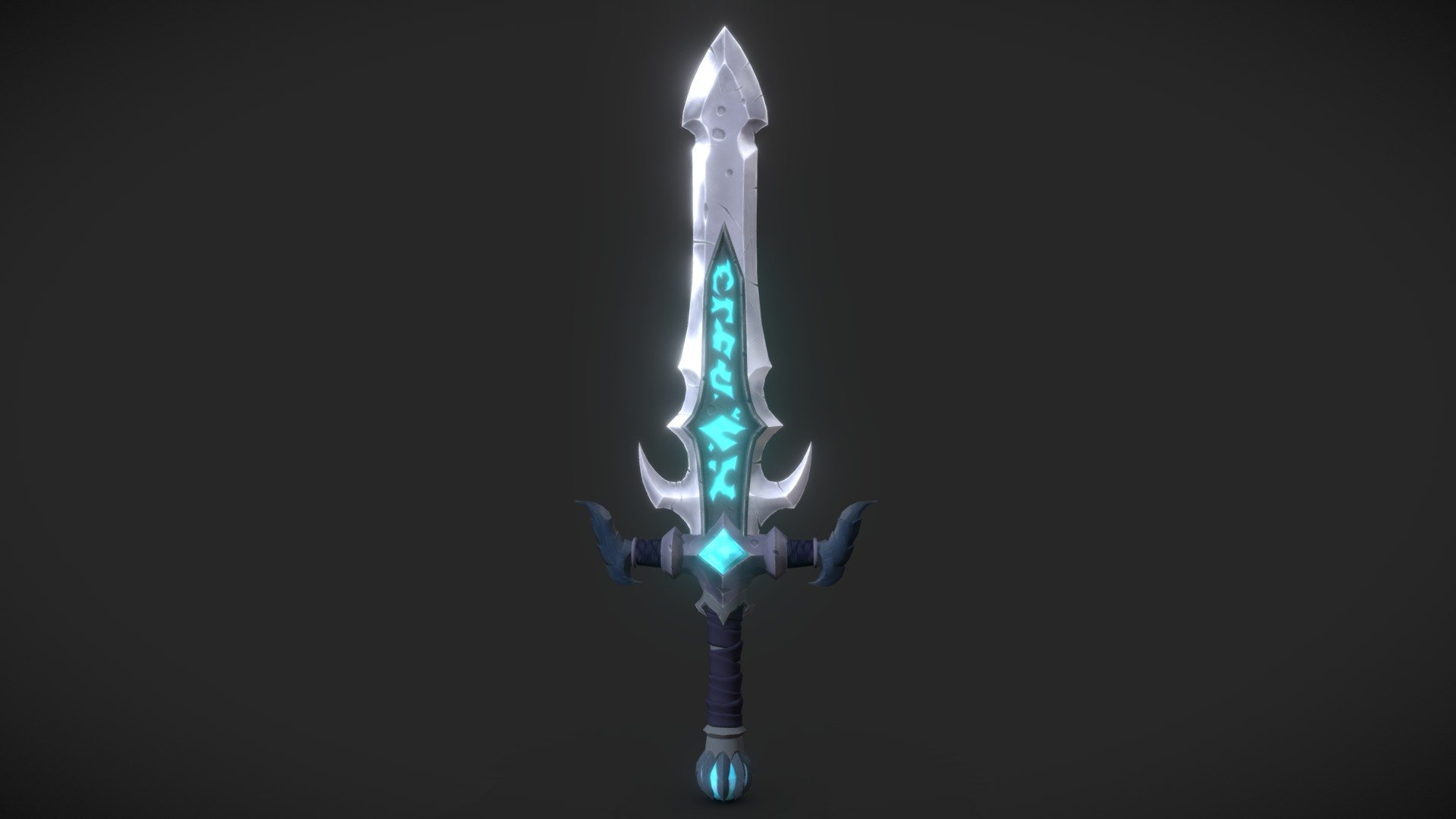 Stylized Sword - 3D model by Buffoa [d3f0ae7] - Sketchfab