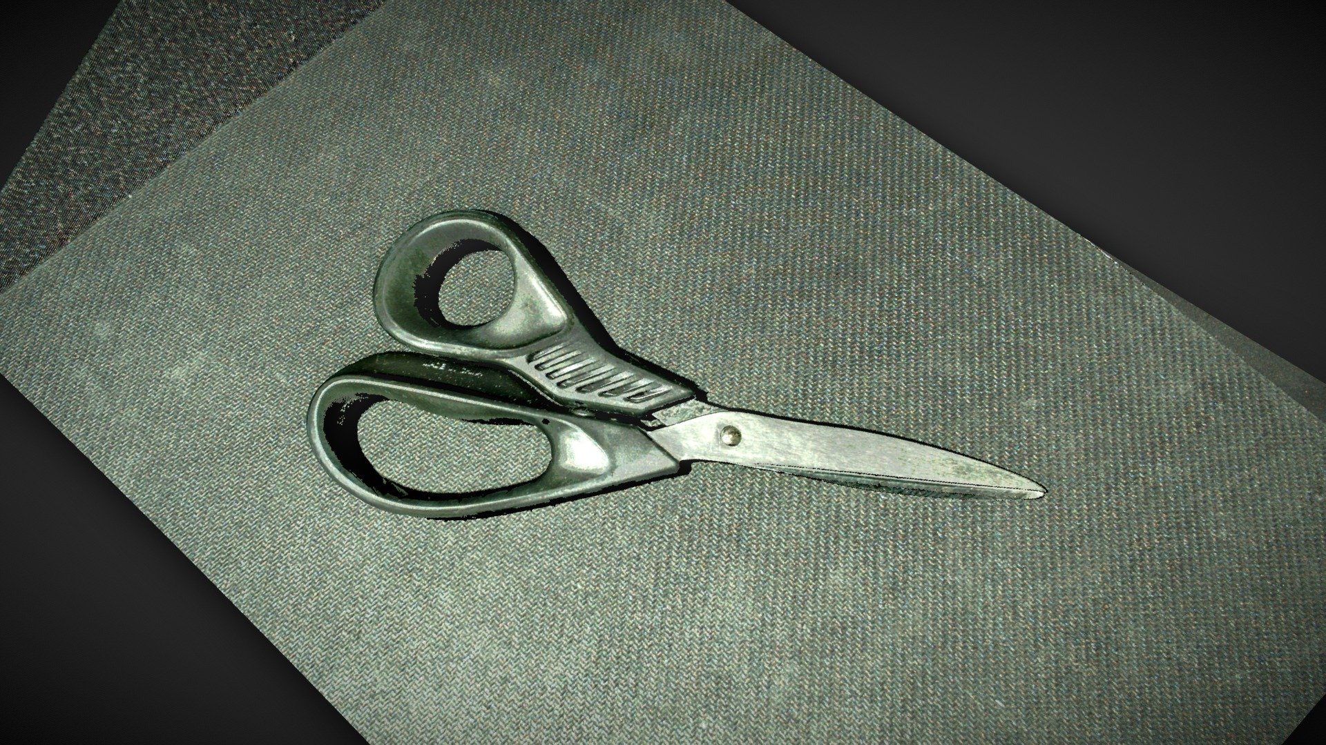 Black scissor - 3D machine vision
