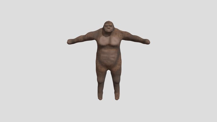 Bigfoot 3D Model
