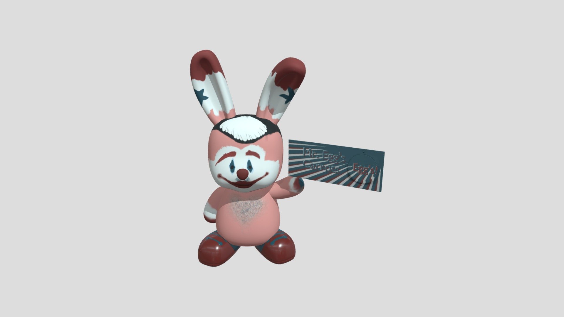 Bunny for 2020 easter texture challange